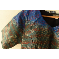 Kantha | Stitched Silk Blouse