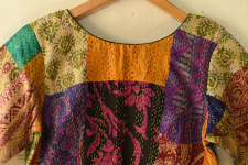 Kantha | Stitched Embroiderer Silk Blouse