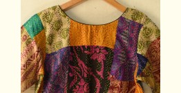 Kantha | Stitched Embroiderer Silk Blouse