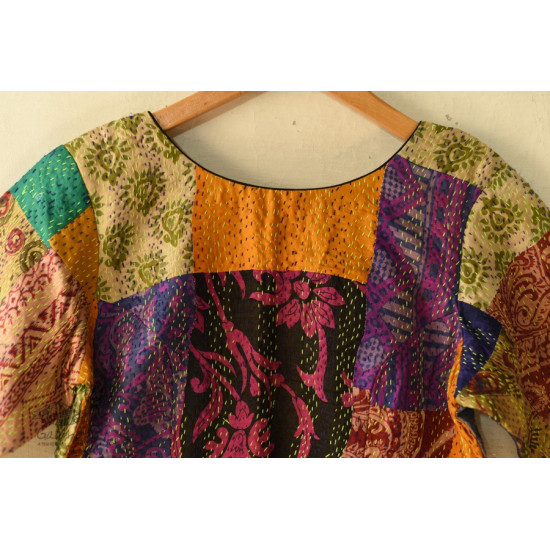 Stitched Embroiderer Silk Blouse