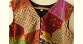 kantha silk blouse stitched
