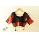 cotton blouse stitched - Ikat