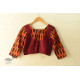 cotton blouse stitched - Ikat