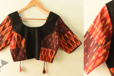 Ikat | Stitched Cotton Blouse