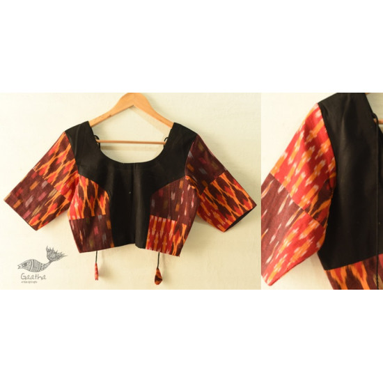 cotton blouse stitched - Ikat