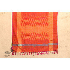 अर्क ✽ Handloom Cotton Linen Ikat Dupatta ✽ J