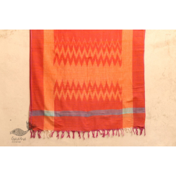 अर्क ✽ Handloom Cotton Linen Ikat Dupatta ✽ J