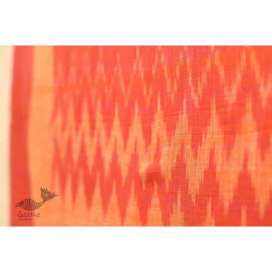 अर्क ✽ Handloom Cotton Linen Ikat Dupatta ✽ J