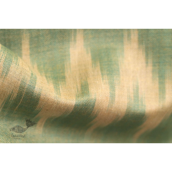 अर्क ✽ Handloom Cotton Linen Ikat Dupatta ✽ E