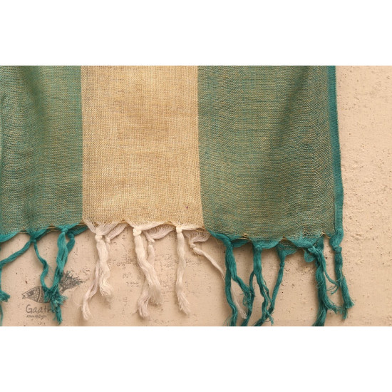 अर्क ✽ Handloom Cotton Linen Ikat Dupatta ✽ E