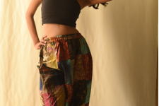 Vintage Silk Kantha Pant