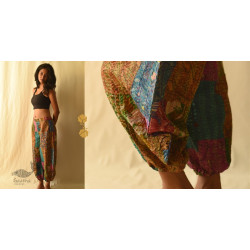 Vintage Silk Kantha Harem Pant