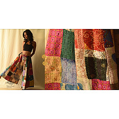 Vintage Silk Kantha Kali Palazzo