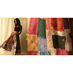 Vintage Silk Kantha Kali Palazzo