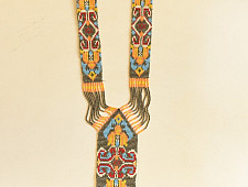 Handcrafted Bead Long Necklace