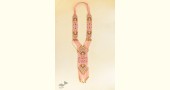 shop online handmade glass bead Necklace in Baby Pink Color