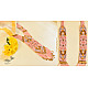 shop online handmade glass bead Necklace in Baby Pink Color