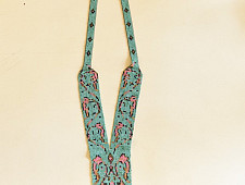 Handmade Bead Necklace - Sky Blue