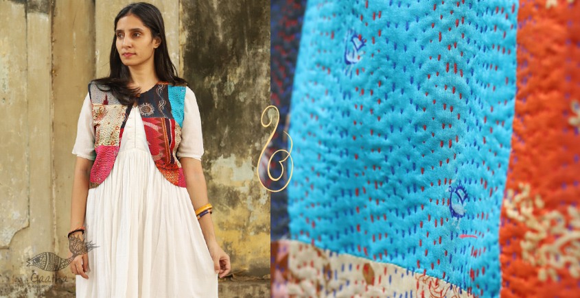 indian kantha jackets