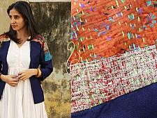 धनक ✥ Kantha custom made Jacket ✥ 13