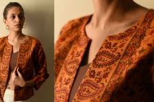 Love in Fall ~ Handloom Wool Jacket