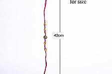 Dhokra Brass ❂ Handmade Rakhi - J