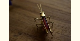 Hover ✶ Brooch Pin ✶ Glass Hopper ( Red )