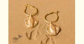 Ottone ✡ Earring ✡ Fossil Hoops - 1 ✡ 14