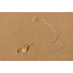 Ottone ✡ Necklace ✡ Fossil Pendent S - 1 ✡ 30