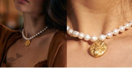 Ottone | Bold Beneath - Pearl Neck Piece 