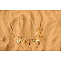 Ottone ✡ Necklace ✡ Fossil Charm - 2 ✡ 45