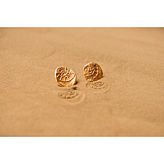 Ottone ✡ Earring ✡ Fossil Stud - 2 ✡ 19