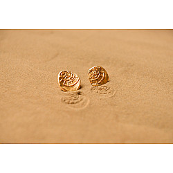 Ottone ✡ Earring ✡ Fossil Stud - 2 ✡ 19