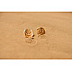 Ottone ✡ Earring ✡ Fossil Stud - 2 ✡ 19