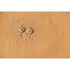 Ottone ✡ Earring ✡ Fossil Hoops - 2 ✡ 15