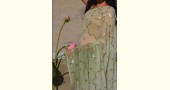 Shaahi ❂ Pure Chiffon Hand-embroidered Saree ❂ G