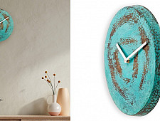  Wall O Clock (Verdi Gris Finish) 