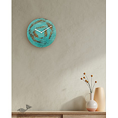  Wall O Clock (Verdi Gris Finish) 