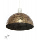 brass and wood Ceiling lamp