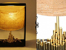 Crafted Designer Products ✫ Table Lamp - City of Light ✫ 17