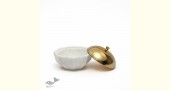  Lotus Leaf Incense Stick - Facet marble Bowl