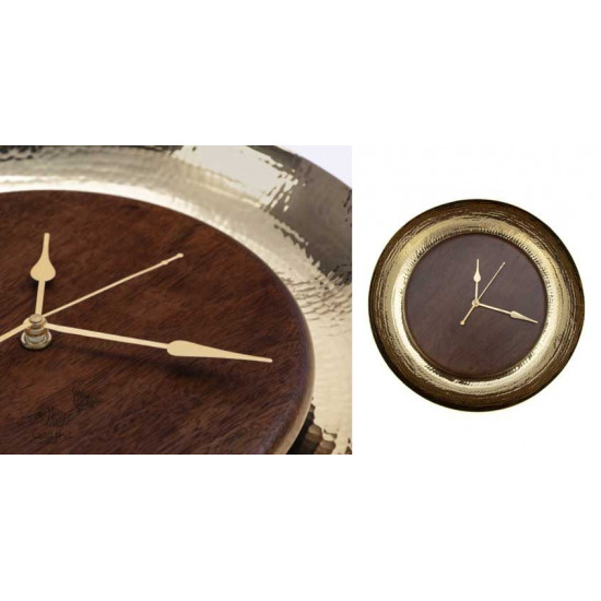 Wooden wall clock