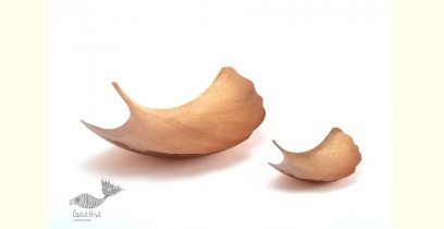 Trataka | Ginkgo Leaf Platter - Copper  (Two options Large/Small)