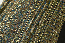Shruti | Ajrakh Printed Modal Silk Saree