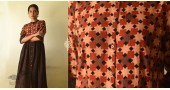 shop Designer Brown Doted Cotton Dress