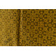 shop Silk Woolen Shawl - Mustard Yellow & Dark Brown