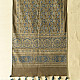 shop Ajrakh Printed - Greenish Grey Cotton Stole