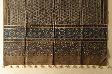 Sakhi . सखी ⁂ Ajrakh Block Printed Pure Cotton Dupatta  (04)