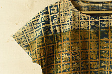 Natural Dyed ~ Ajrakh Cotton Top - Mehndi Green