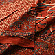 Online  Ajrakh Block Print - Mul Cotton Saree